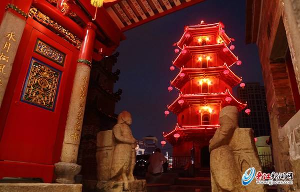 白塔點燈_安海古鎮(zhèn)