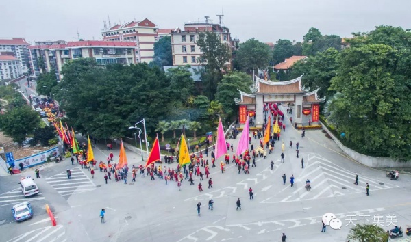 集美大社正月十五元宵節巡游