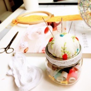 周末刺繡課堂（可愛針插瓶）