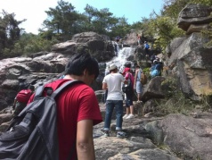 10月16日竹壩峽谷、雪山巖戶外野炊風(fēng)情一日游