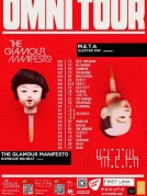 10月15日歐洲電子搖滾TheGlamourManifesto+M.E.T.A